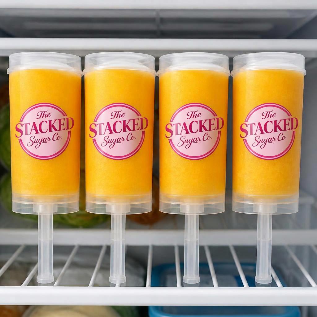 Sorbet Push-Up Pops from The Stacked Sugar Co.